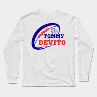 tommy devito italian hand Long Sleeve T-Shirt